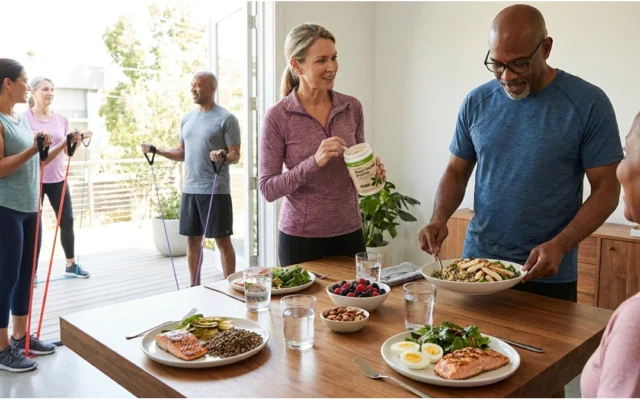 Proteína Depois dos 40: Quanto Você Realmente Precisa para Músculos, Metabolismo e Envelhecimento Saudável